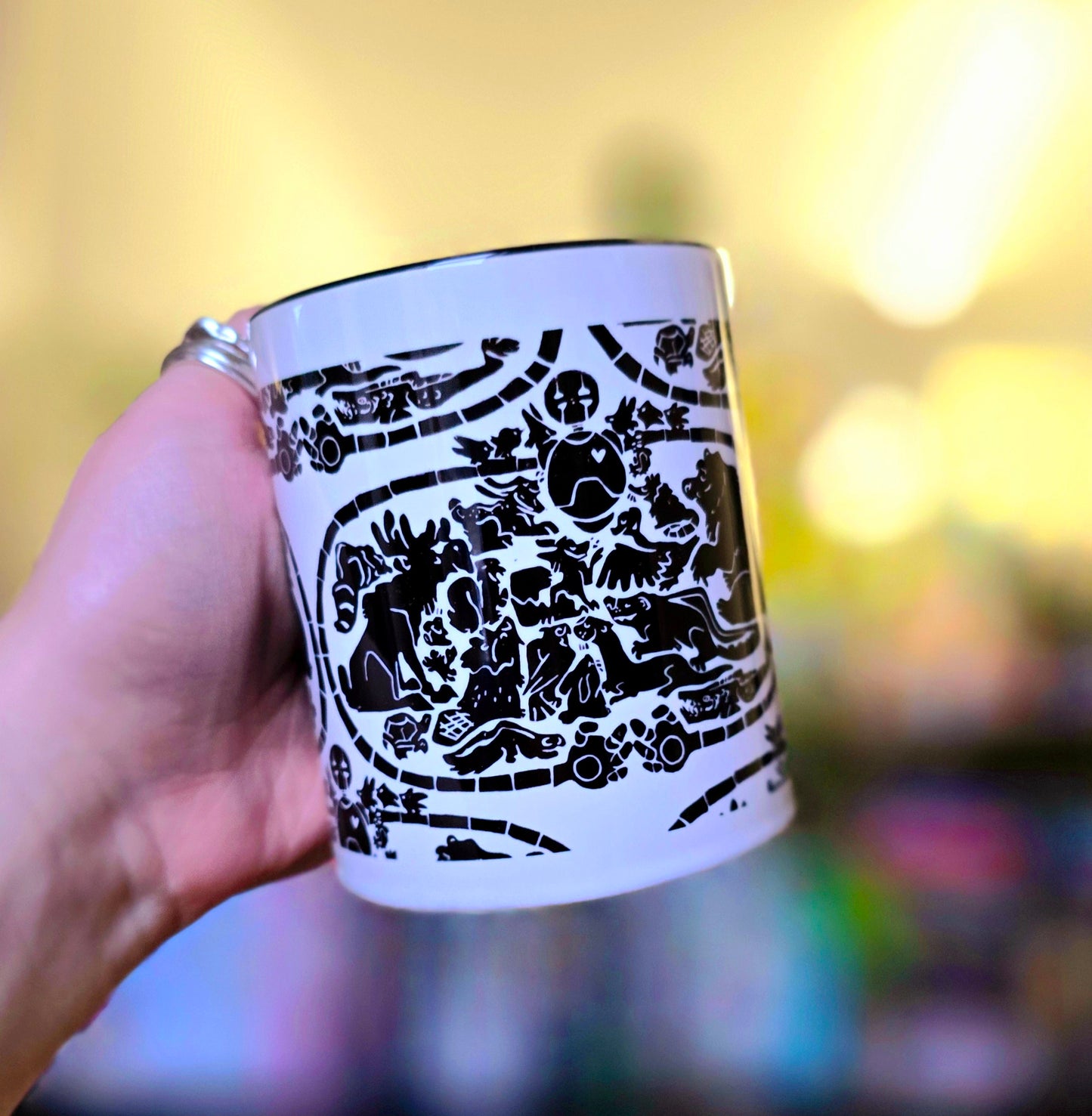 The Wild Robot Mug | Lino Print Mug