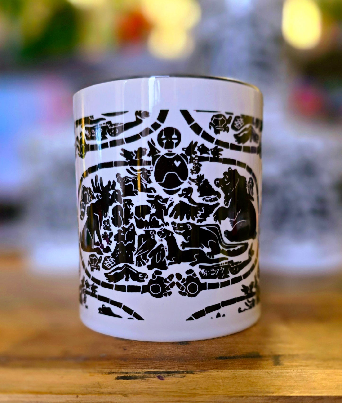 The Wild Robot Mug | Lino Print Mug