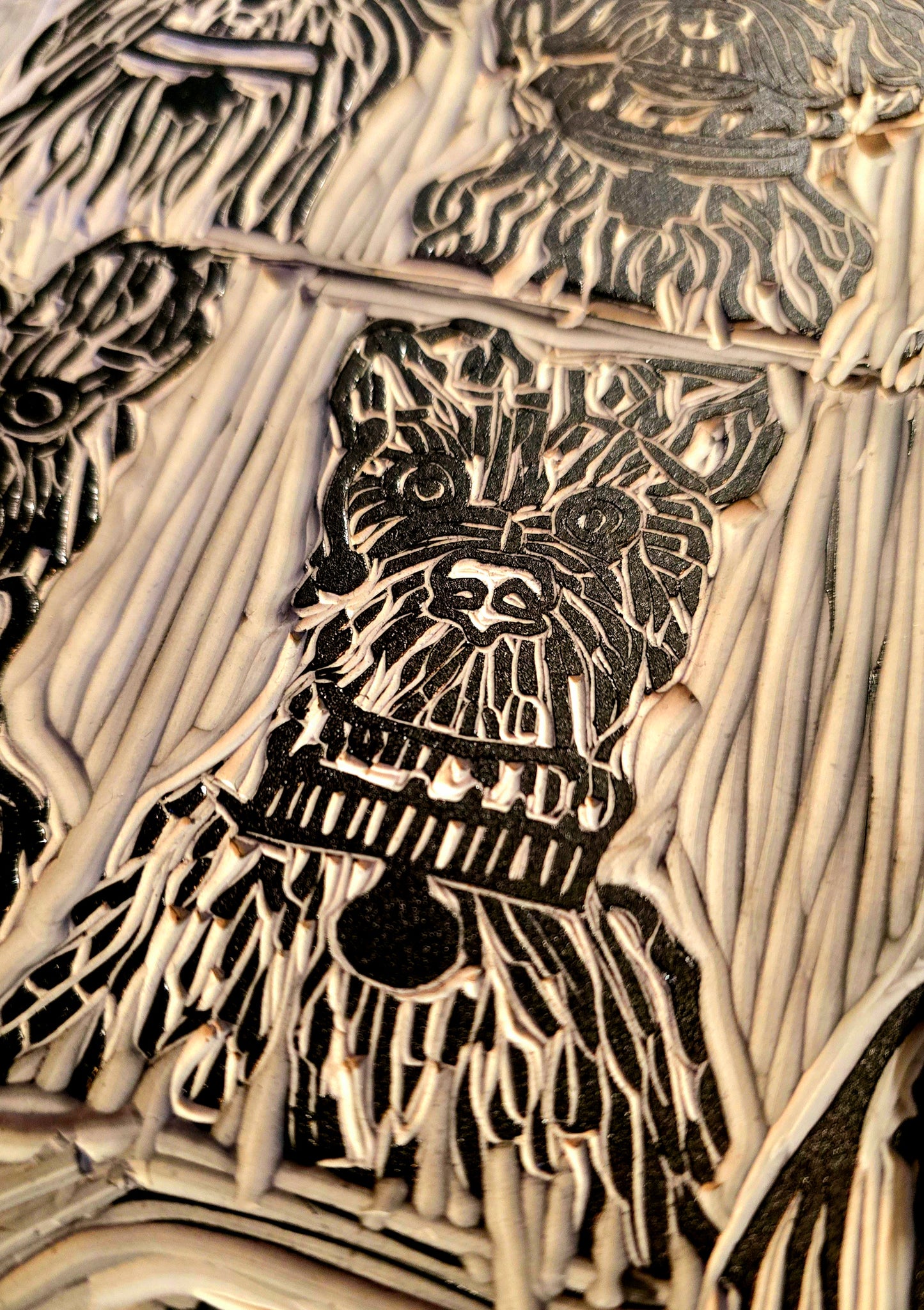 Isle of Dogs | Original Linoprint | Wes Anderson Movie Print